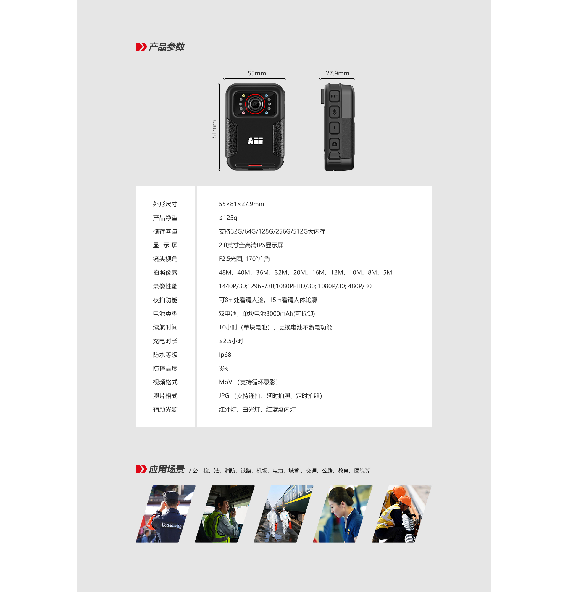 執(zhí)法記錄儀